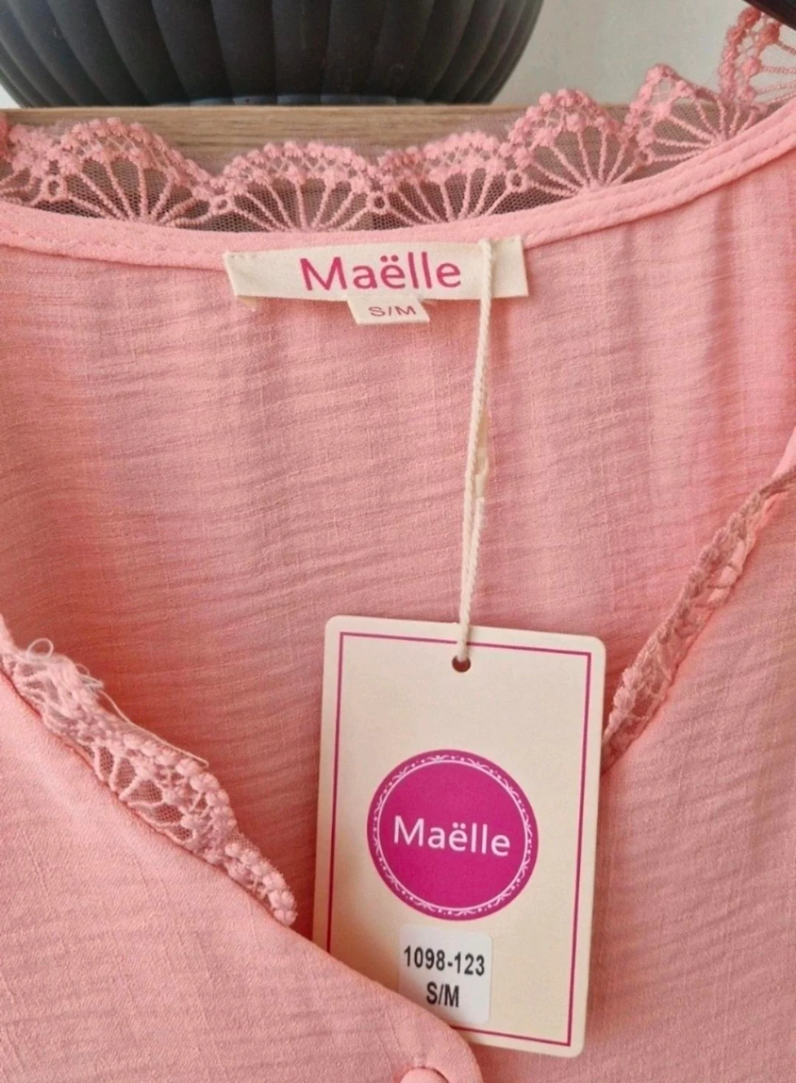 ✨ Blusa MAELLE rosa Tamanho P/M Amor à primeira vista busca nova proprietária! ✨ – photo 5